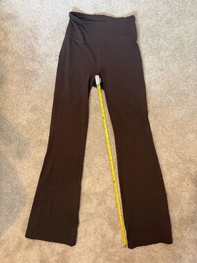 Lululemon Groove Pant Brown Wide Leg Leggings, size 8